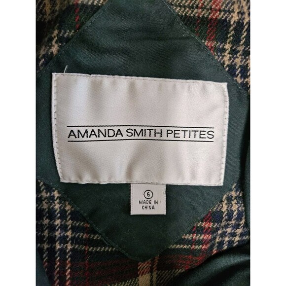 Amanda Smith Coat Jacket Double Breasted Removable Lining Women's Size 6 - Picture 13 of 14